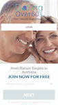 Mobile Screenshot of datingover60s.com.au